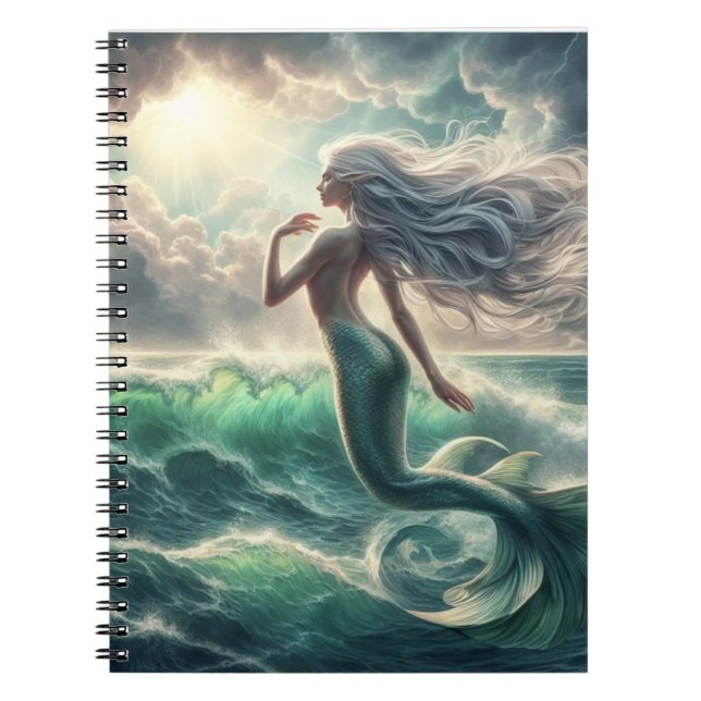 Cuaderno Fantasía Mermaid (Frente)