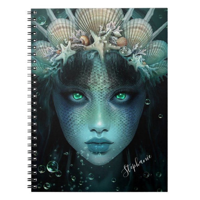 Cuaderno Fantasía Mermaid (Frente)