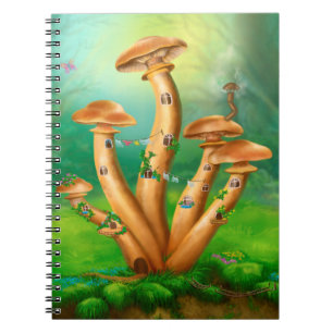 Cuaderno Fantasía Mushrooms miel agarhouse