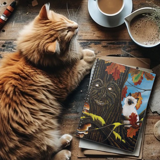 Cuaderno Fantasía otoñal de Tree Ent Cat (Subido por el creador)