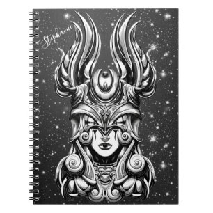 Cuaderno Fantasía Princesa Viking Warrior