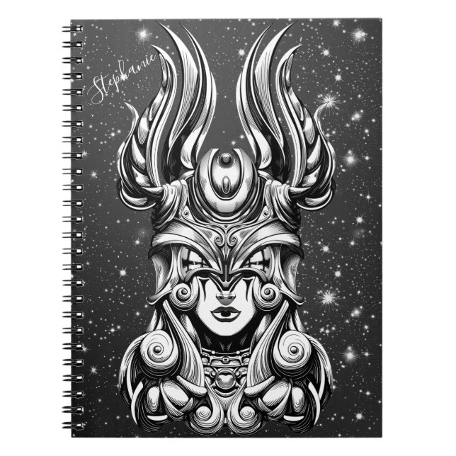 Cuaderno Fantasía Princesa Viking Warrior (Frente)