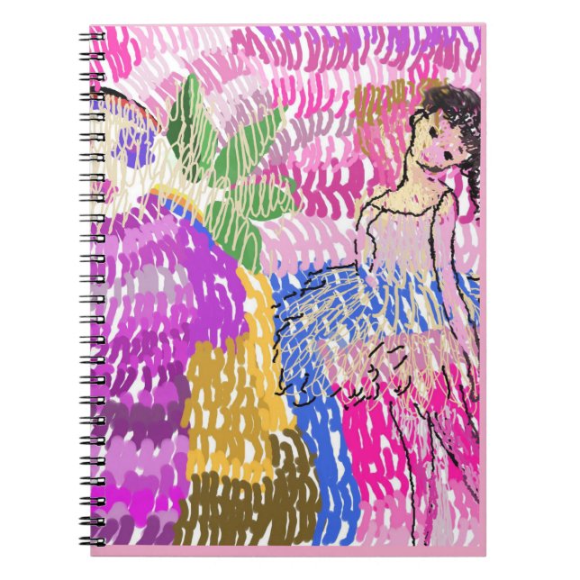 Cuaderno Fantasía tejida (Frente)