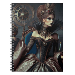Cuaderno Fantasía Testigo Elegante Reina Mal