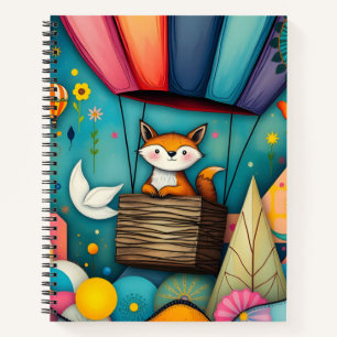 Cuaderno Fantasía voladora de un zorro