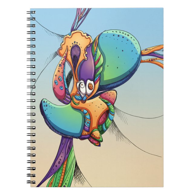 Cuaderno Fantasiewesen im Comic-Stil (Frente)