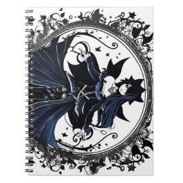 Cuaderno Fantasma azul