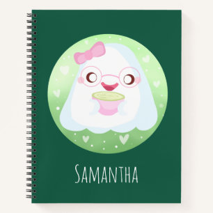 Cuaderno Fantasma de Cute Matcha Latte