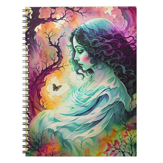 Cuaderno Fantasma En El Arte De La Fantasía Forestal (Frente)