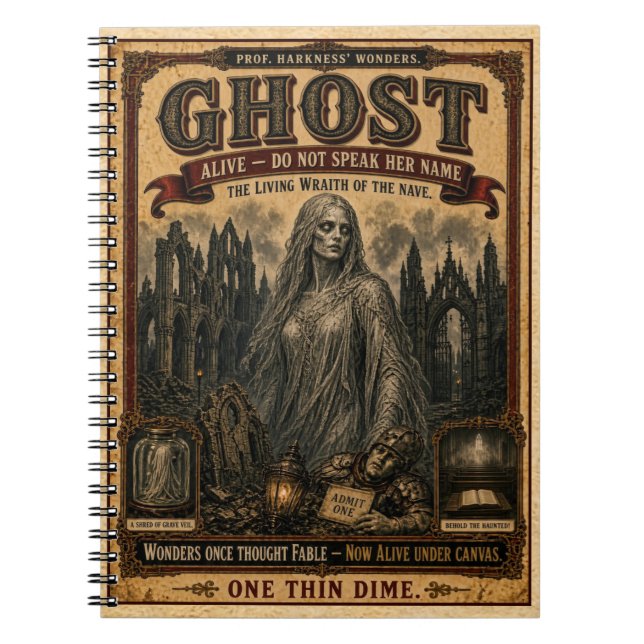 Cuaderno Fantasma, Monstruo de Circo Antiguo (Frente)
