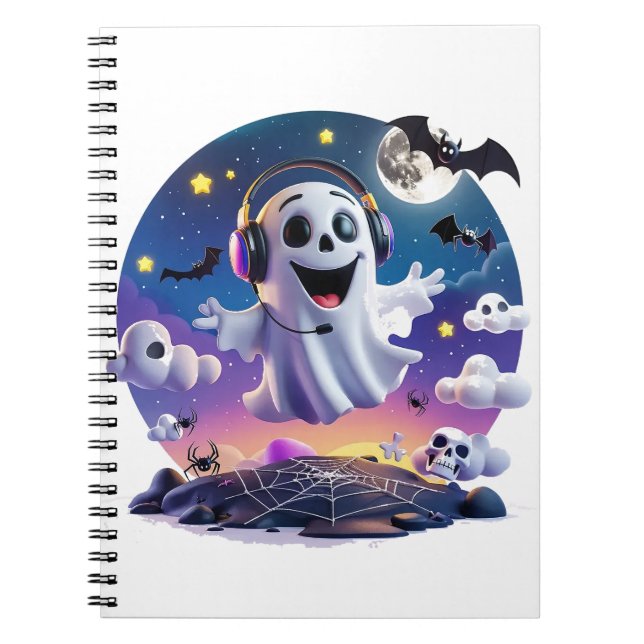 Cuaderno Fantasma musical (Frente)