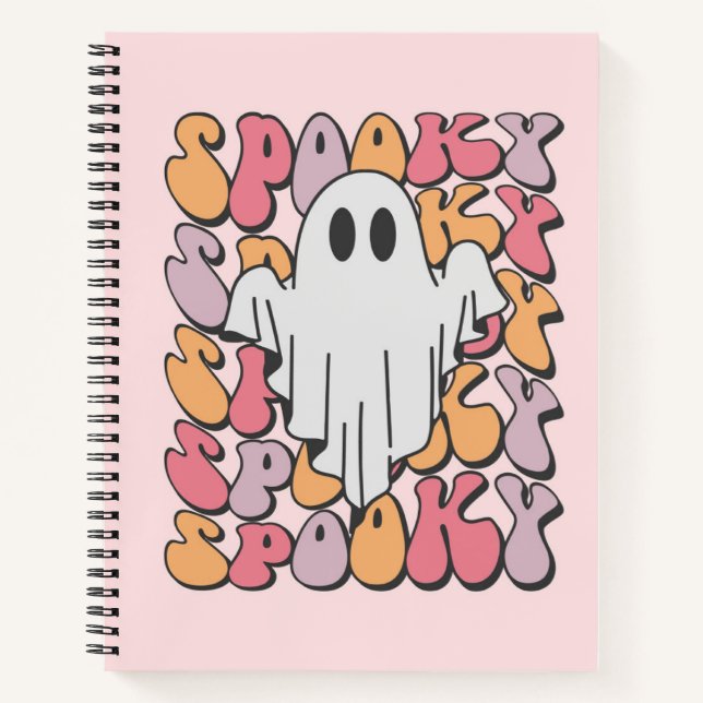 Cuaderno Fantasma retro fantasmal (Anverso)