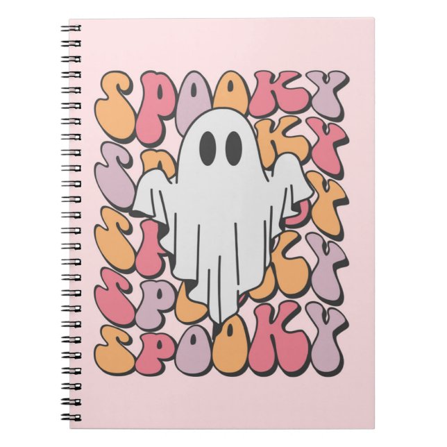Cuaderno Fantasma retro fantasmal (Frente)