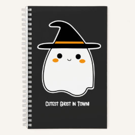 Cuaderno Fantasma suave con imagen y texto personalizados