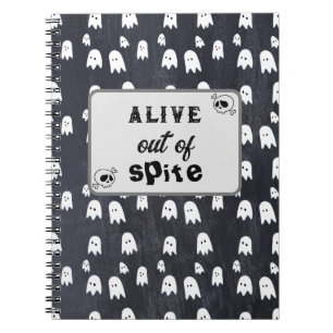 Cuaderno Fantasma vivo por despecho