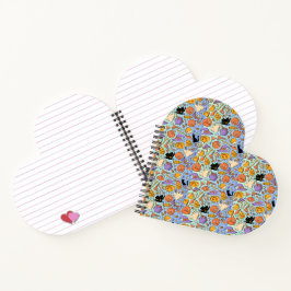 Cuaderno Fantasmas, Calabazas, Gatos y Diseño Continuo Espe