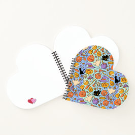 Cuaderno Fantasmas, Calabazas, Gatos y Diseño Continuo Espe