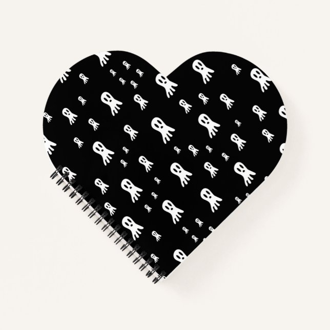 Cuaderno Fantasmas oscuros de Halloween (Anverso)