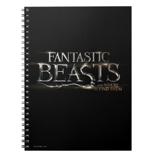 Cuaderno FANTÁSTICAS BEASS Y DÓNDE ENCONTRARLAS™ Logo (Frente)