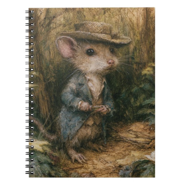 Cuaderno Fantástico Ratón Adorable (Frente)