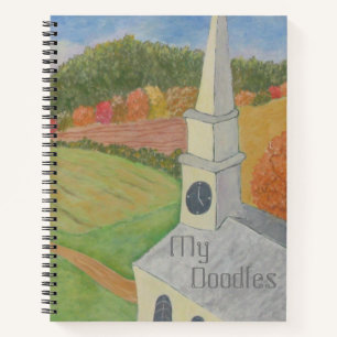 Cuaderno Fantasy Countryside Doodle