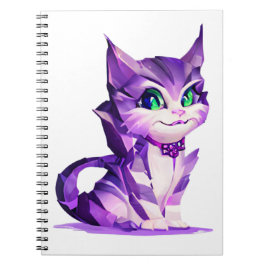 Cuaderno Fantasy Cute Kawaii bebé gatito Cheshire