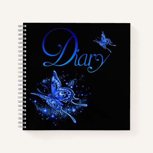 Cuaderno Fantasy Lunar Moth Diary (Anverso)