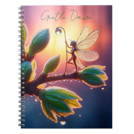Cuaderno Fantasy macro photography of tiny forest sprite