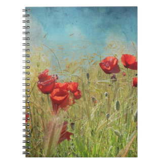 Cuaderno Fantasy poppies