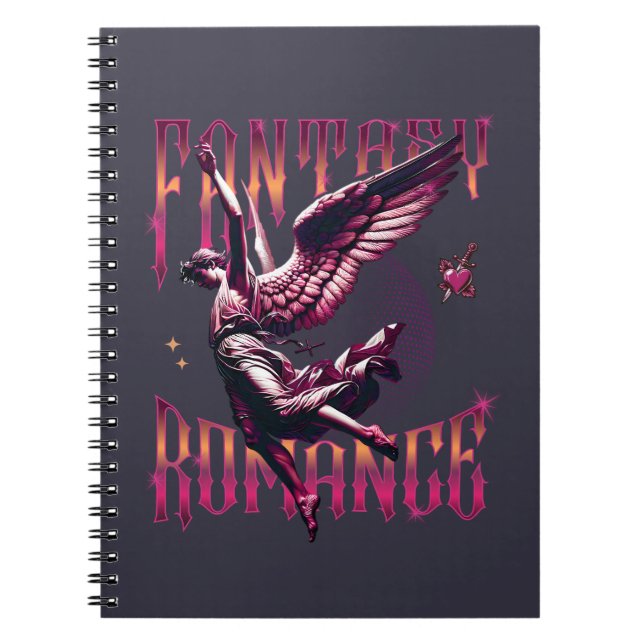 Cuaderno Fantasy Romance Angel Book Club (Frente)