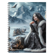 Fantasy spiral notebook