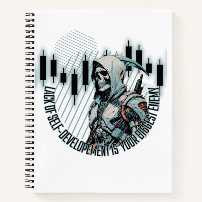 Cuaderno Fantasy Trade design | Motivation | Biggest Enemy (Anverso)