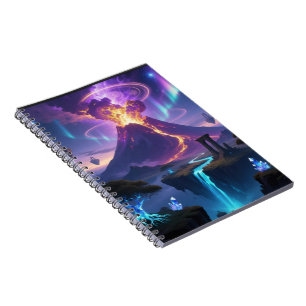 Cuaderno Fantasy Volcano World Photo Notebook