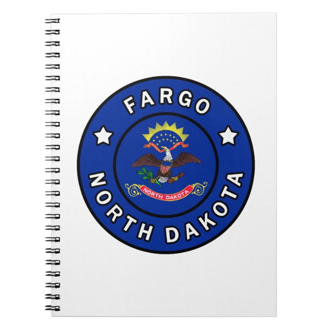 Cuaderno Fargo Dakota del Norte (Frente)