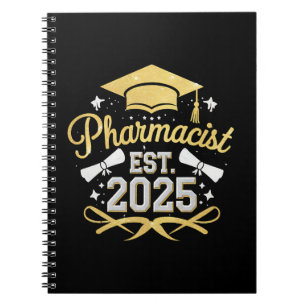 Cuaderno Farmacéutico Est 2025 Graduación de Farmacia