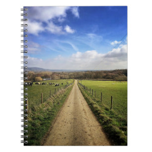 Cuaderno Farms   English Countryside Dirt Road