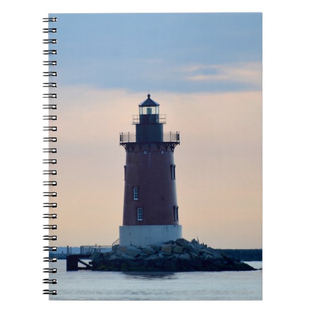 Cuaderno Faro de aguas residuales de Delaware Cape Henlopen (Frente)