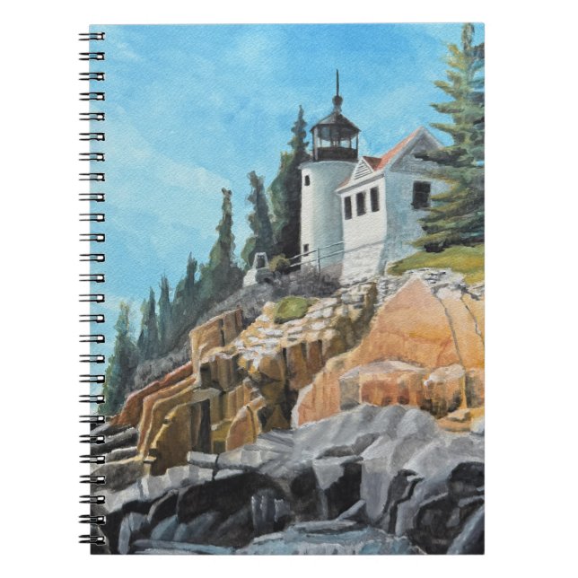 Cuaderno Faro de Bass Harbor (Frente)