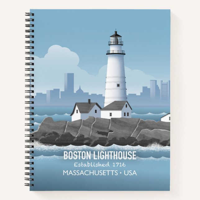 Cuaderno Faro de Boston (Anverso)