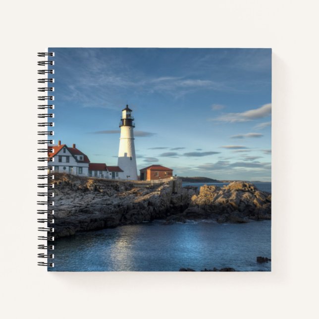 Cuaderno Faro de cabeza de Portland (Anverso)