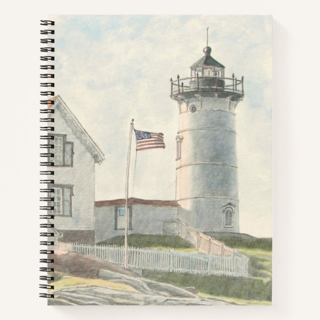 Cuaderno Faro de Cape Neddick (Anverso)