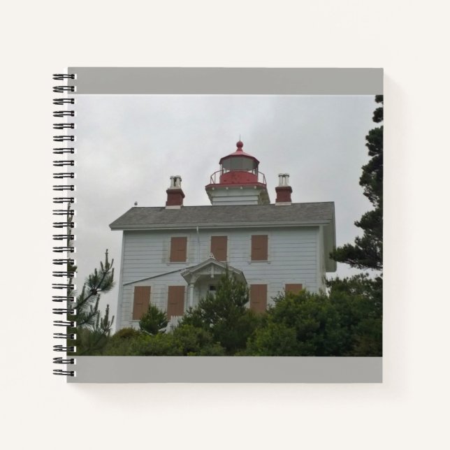 Cuaderno Faro de la bahía de Yaquina, OR (Anverso)