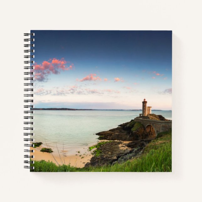 Cuaderno Faro de Minou | France Brittany Finistere (Anverso)
