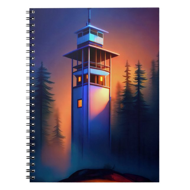 Cuaderno Faro de noche (Frente)