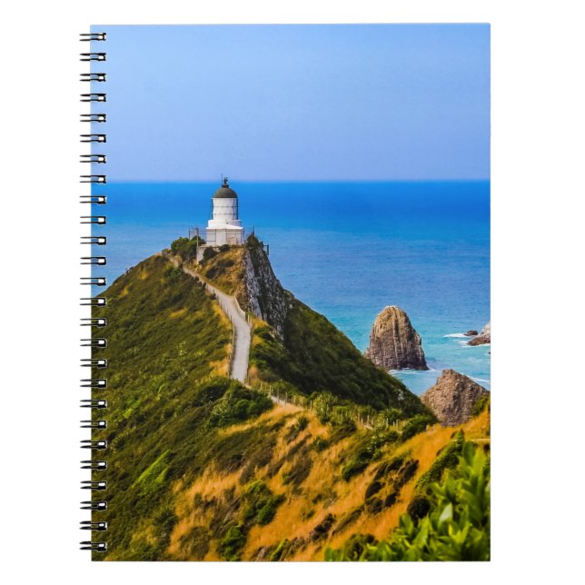 Cuaderno Faro de Nugget Point, Nueva Zelanda (Frente)