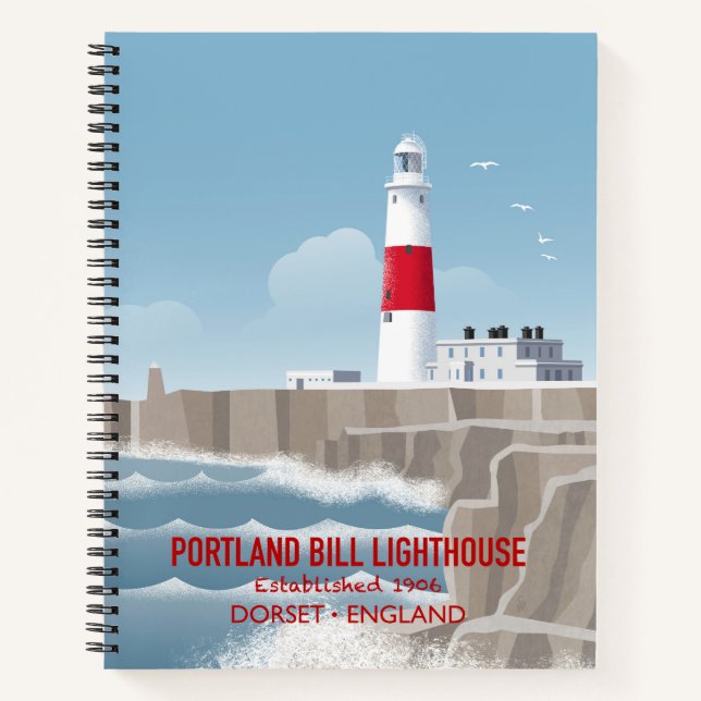 Cuaderno Faro de Portland Bill (Anverso)