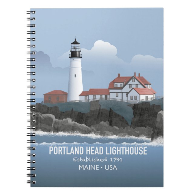 Cuaderno Faro de Portland Head (Frente)