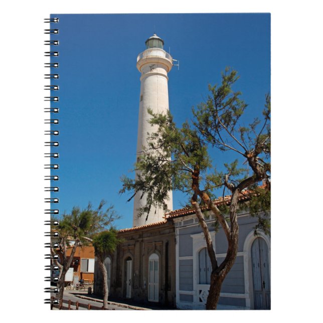 Cuaderno Faro de Punta Secca, Sicilia, Italia (Frente)