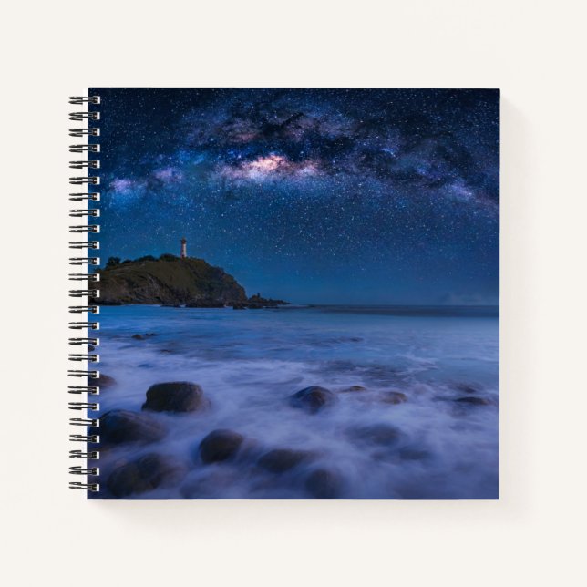 Cuaderno Faro de Seascape | Vía Láctea Isla Lanta Krabi (Anverso)