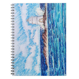 Cuaderno Faro en Azul